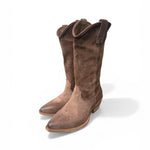 Stivale texano suede mustang Metisse<BR/> 