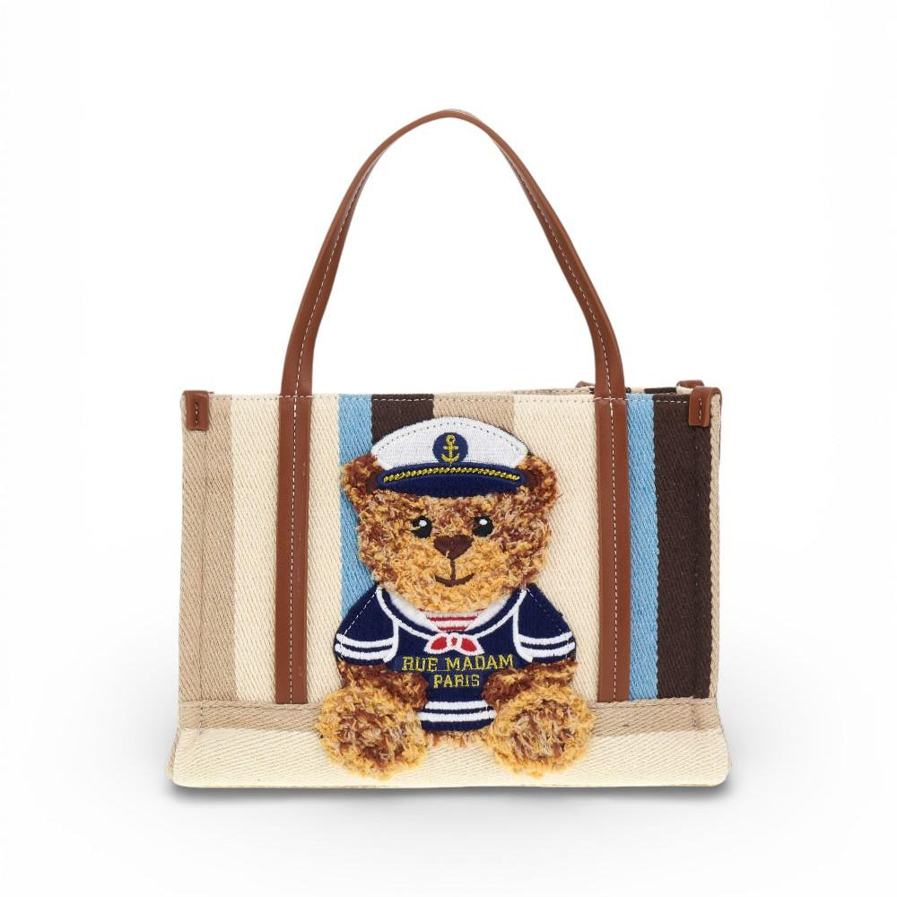 Shoppin Marvin mini tela multi brown Rue Madam 