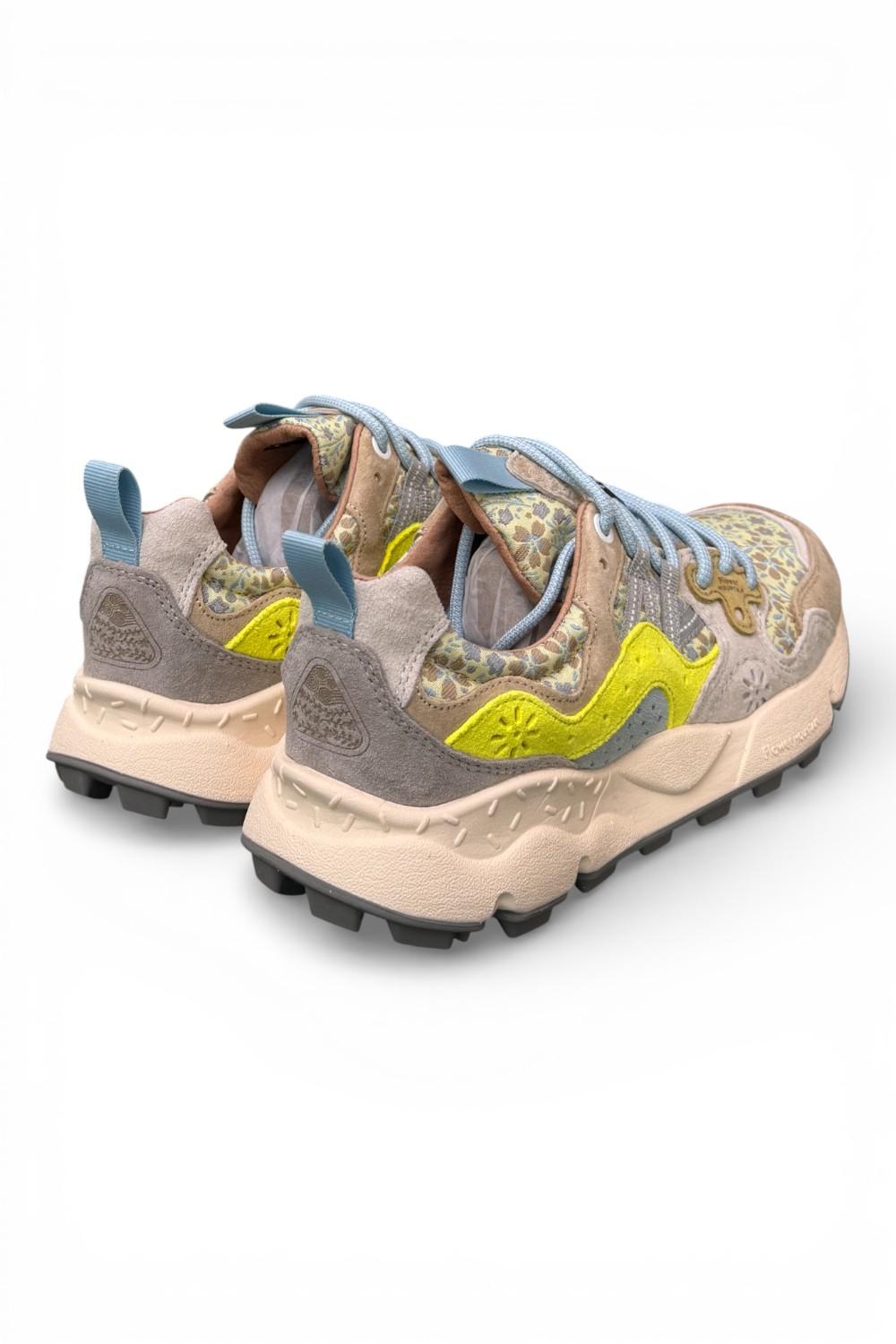 Sneaker donna Yamano 3 2E01 multi fiori Flower Mountain 