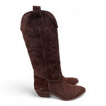 Stivale texano suede testa di moro Ranye 