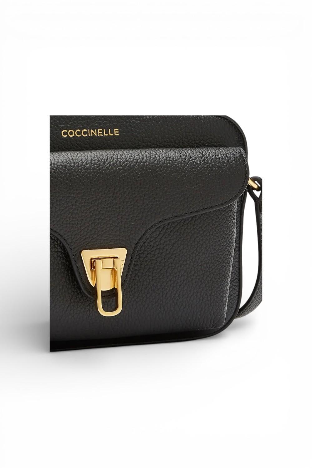 Tracollina camera case Beat Soft Coccinelle media nera<BR/> 