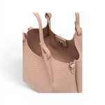 Borsa Dua piccola Pink Salt Naturale Gianni Chiarini<BR/> 