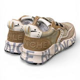 Sneaker uomo Club 01 Voile Blanche canvas salvia beige 1D52<BR/> 