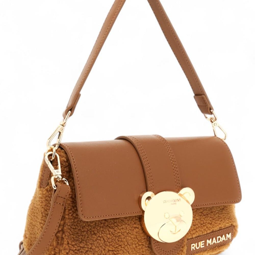 Borsa Teddy Winter cookie Rue Madam Paris<BR/> 