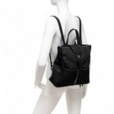 Zaino Giada pelle nera Gianni Chiarini<BR/> 