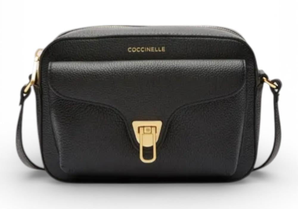 Tracollina camera case Beat Soft Coccinelle media nera<BR/> 