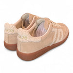 Sneaker donna Back70 Cloud 605 fur beige suede 