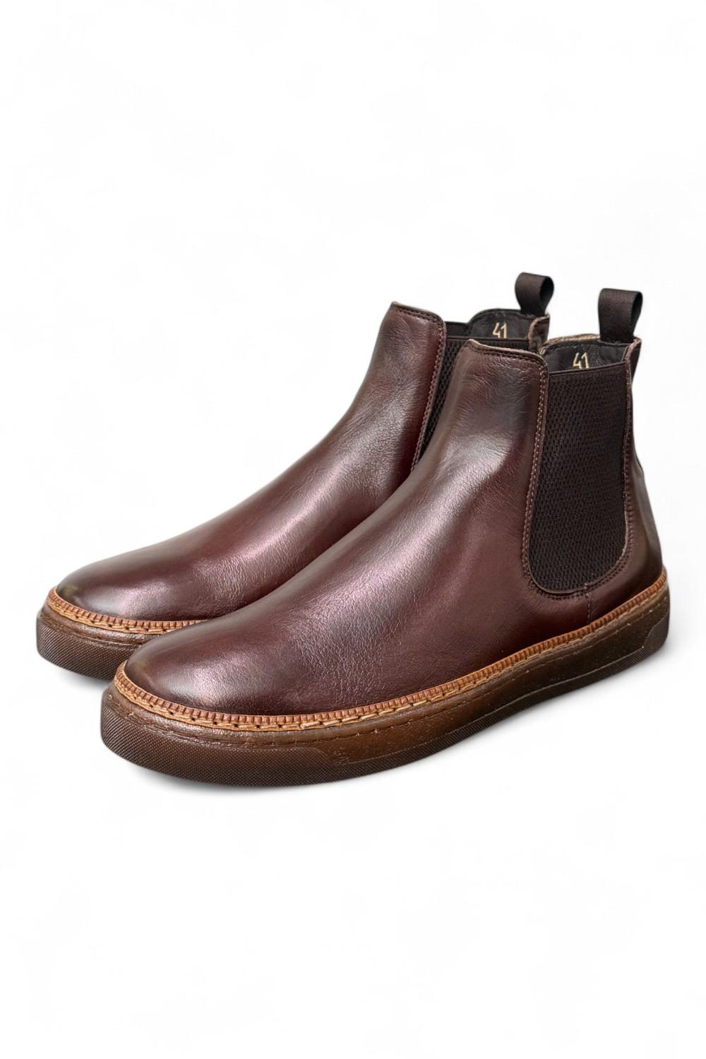Stivaletto sportivo testa di moro Exton 