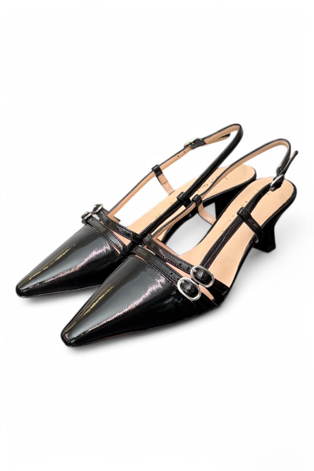 Slingback cinturini T50 nero Les Autres<BR/> 