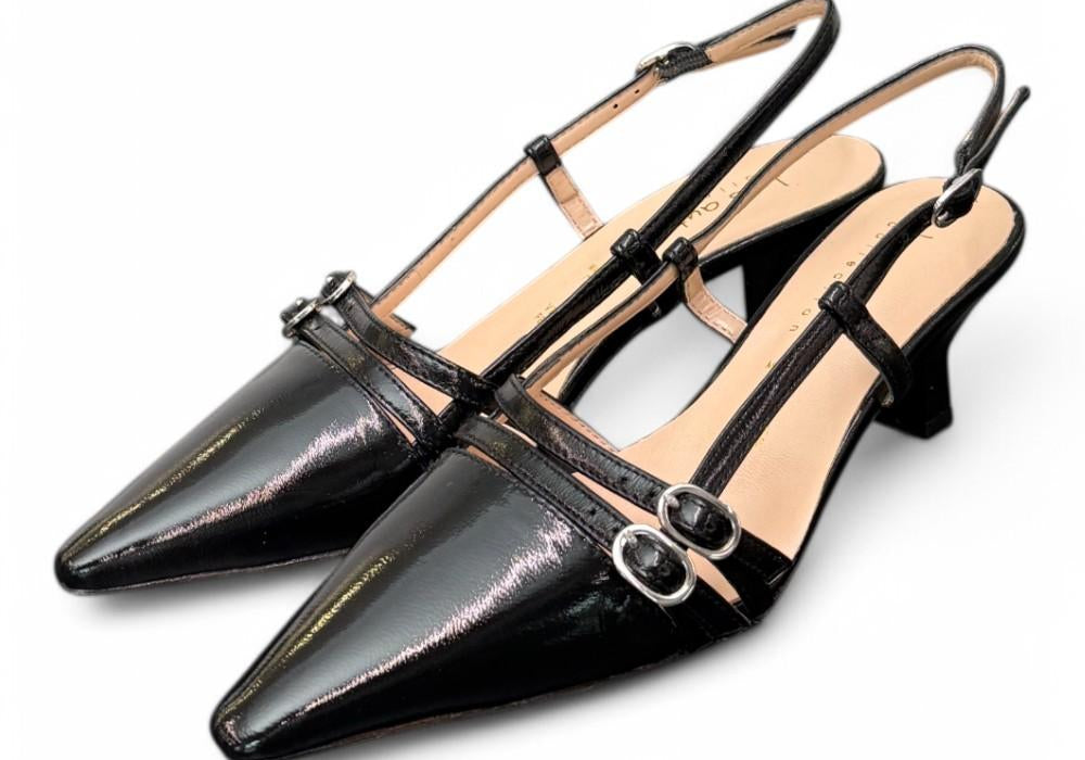 Slingback cinturini T50 nero Les Autres<BR/> 