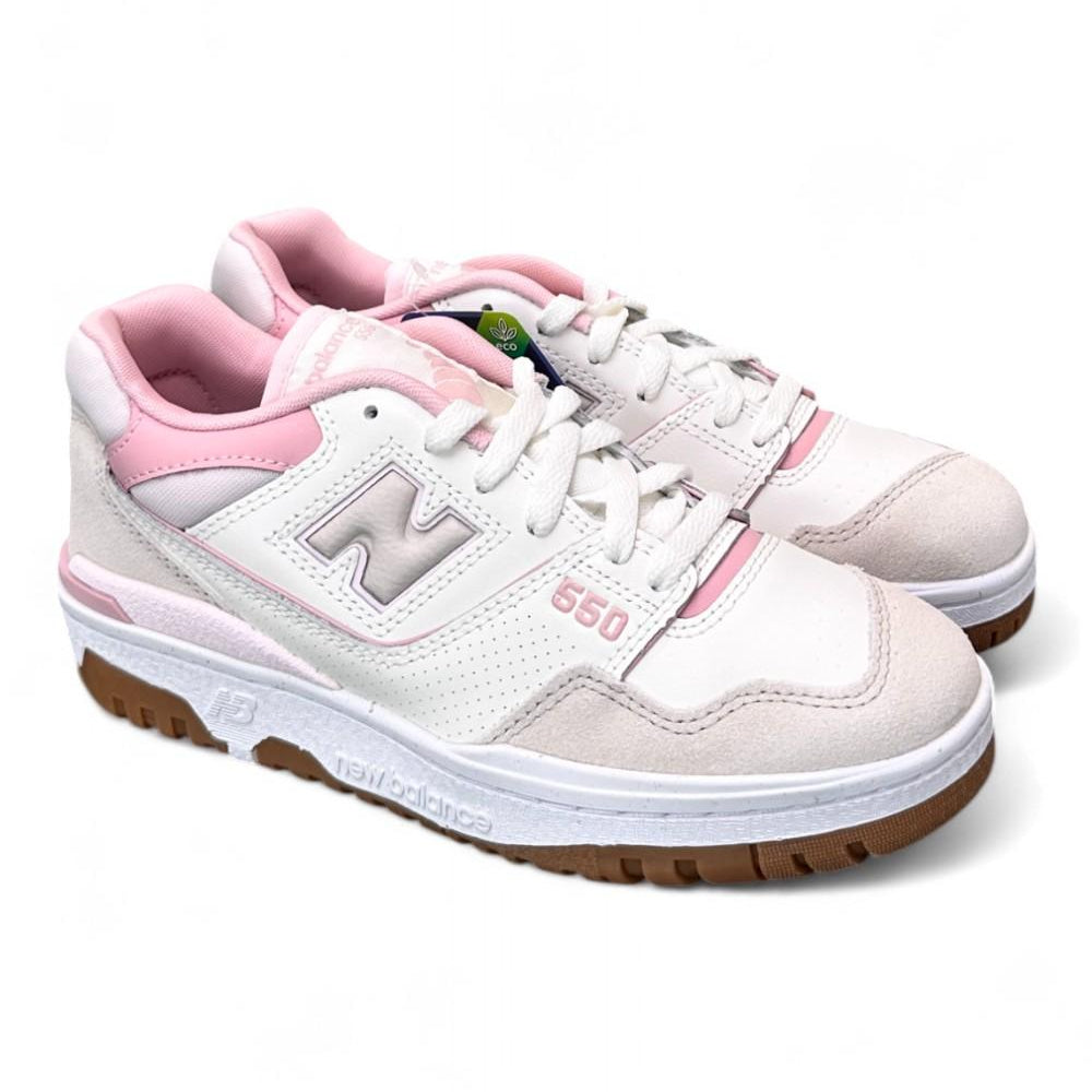 Sneaker New Balance BBW550 NL bianco rosa donna 