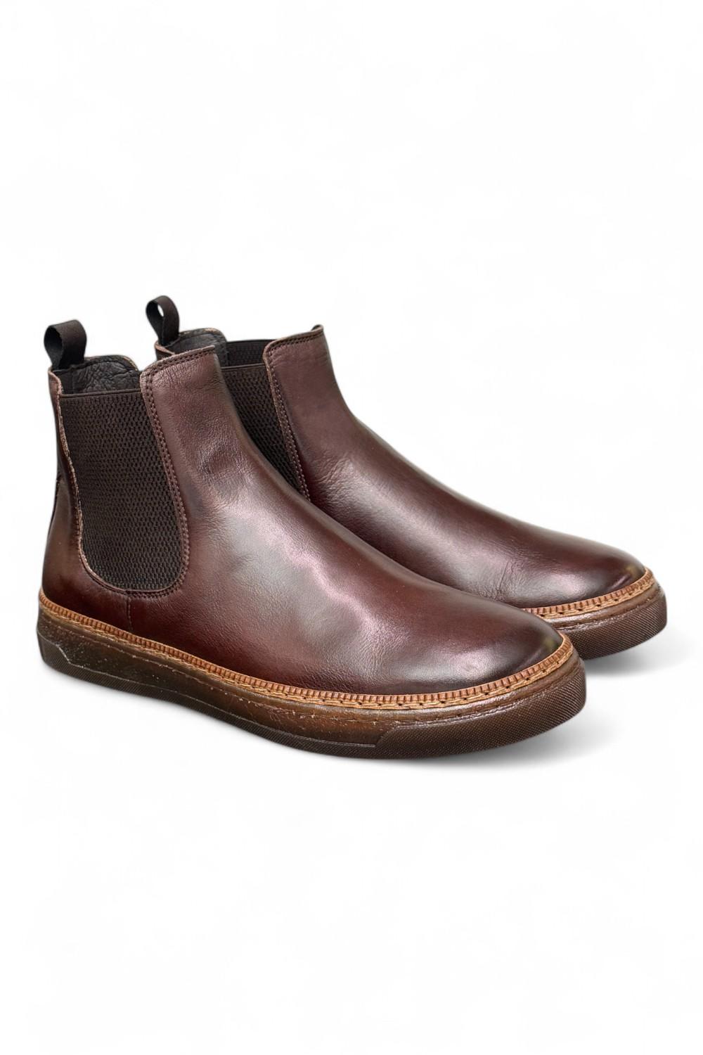 Stivaletto sportivo testa di moro Exton 