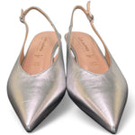 Slingback scollo V argento T40 Les Autres<BR/> 