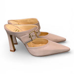 Sabot fibbia pelle Taupe Matteo Pitti 