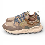 Sneaker uomo Yamano 3 1D53 grey beige Flower Mountain 
