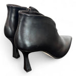 Stivaletto V in pelle nera tacco 80 Anima 