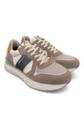 Sneaker running bianco beige Ambitious