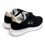 Sneaker donna SUN 68 ALLY black gold silver 
