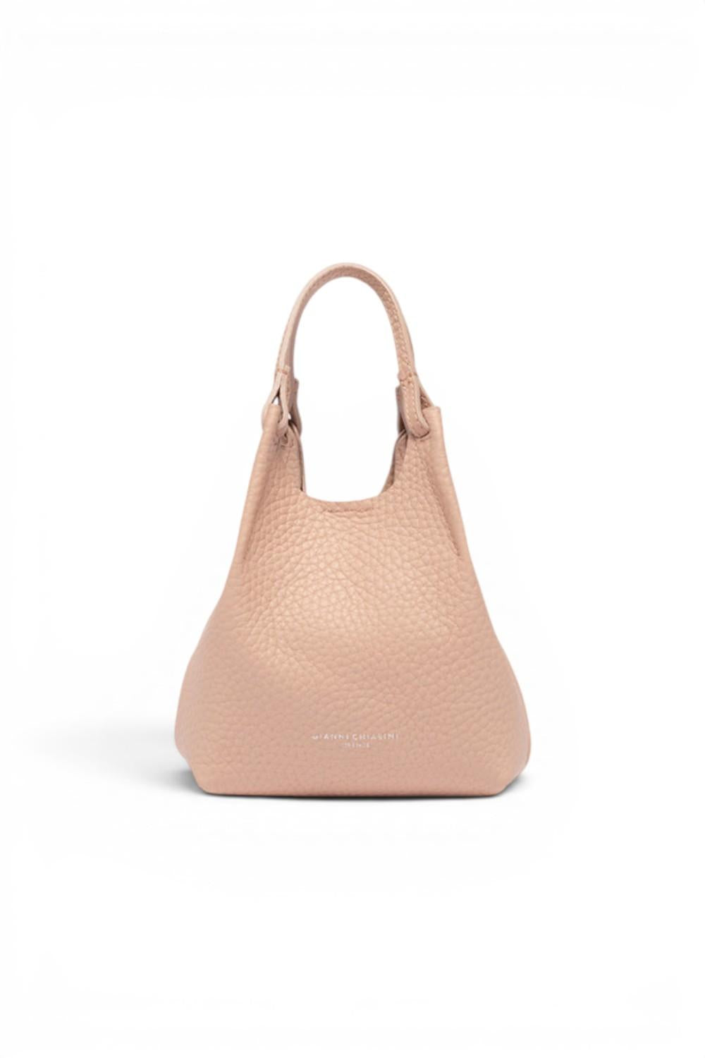 Borsa Dua piccola Pink Salt Naturale Gianni Chiarini<BR/> 