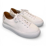 Sneaker pelle bianca taglio vivo Pawelks<BR/> <BR/> 