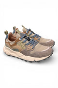 Sneaker donna Yamano 3 1D53 grey beige Flower Mountain