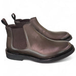 Stivaletto beatles pelle testa di moro Dino Draghi<BR/> 