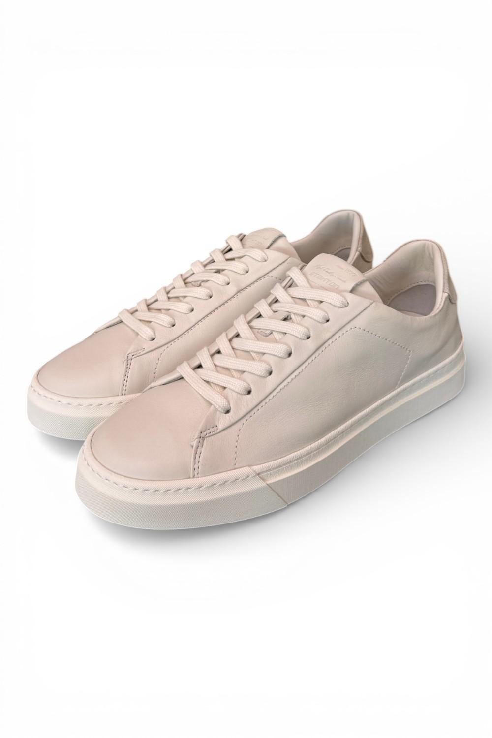 Sneaker uomo pelle panna Stokton<BR/> 