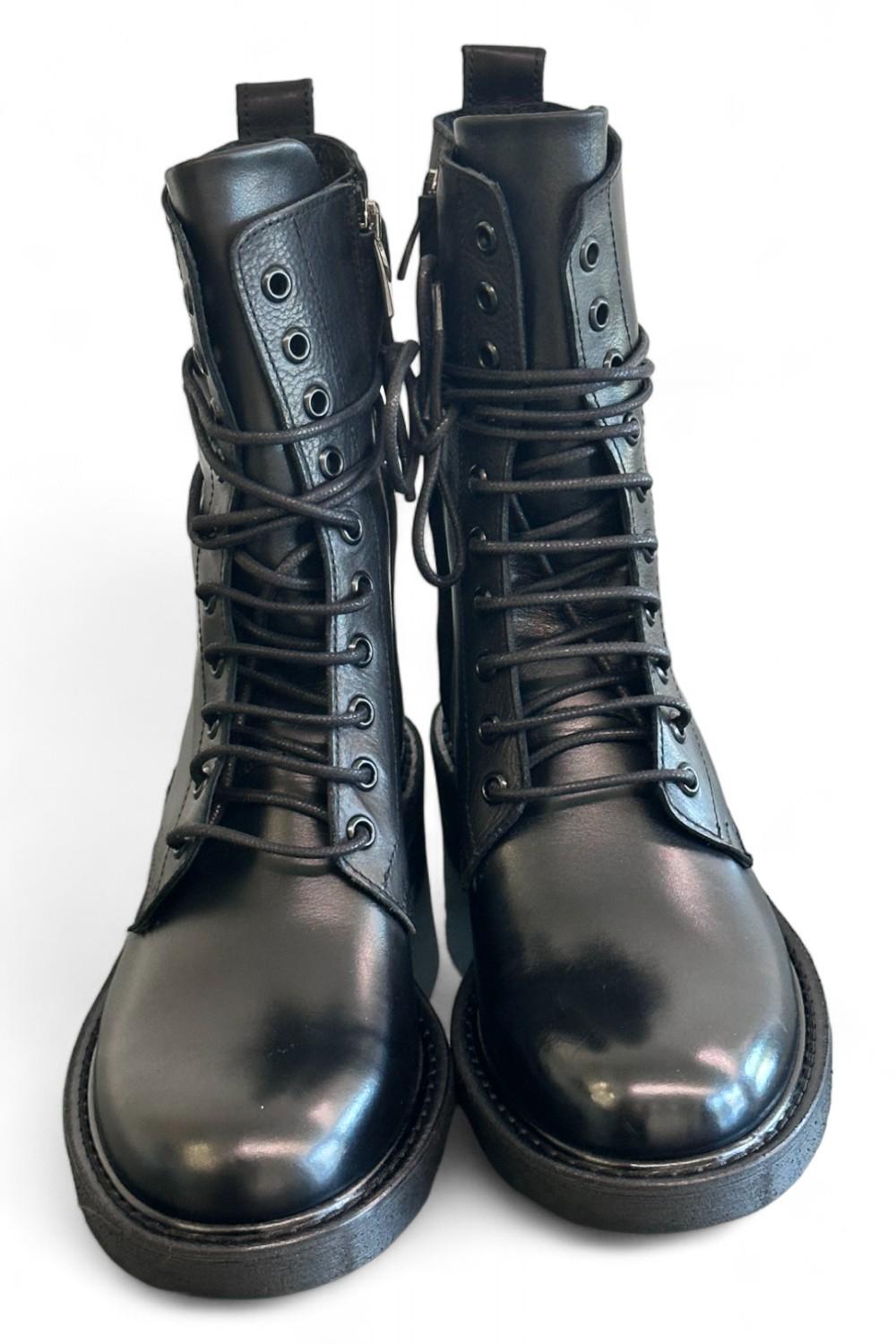 Anfibio donna in pelle nera Metisse<BR/> 