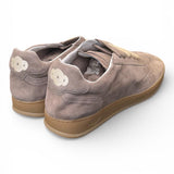 Sneaker uomo Soldini 80 Akira suede forato beige tortora 