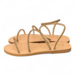 Sandalo strass oro Le Salentine 