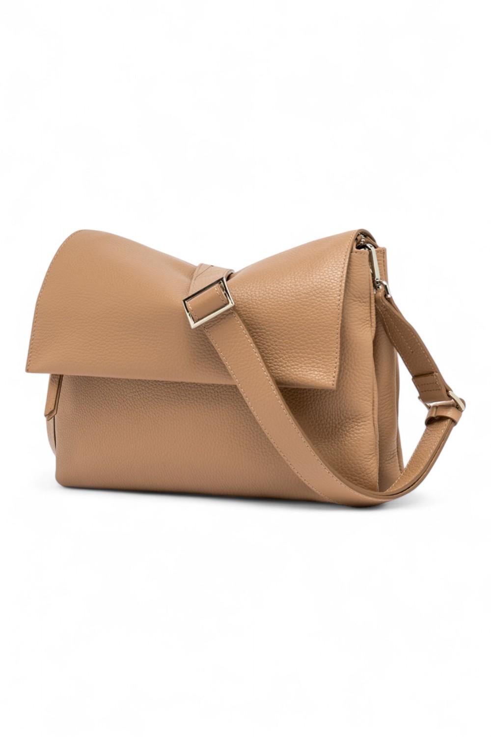 Borsa Three pelle clay grande Gianni Chiarini<BR/> 