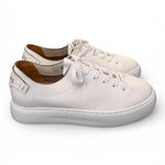Sneaker pelle bianca taglio vivo Pawelks<BR/> <BR/> 