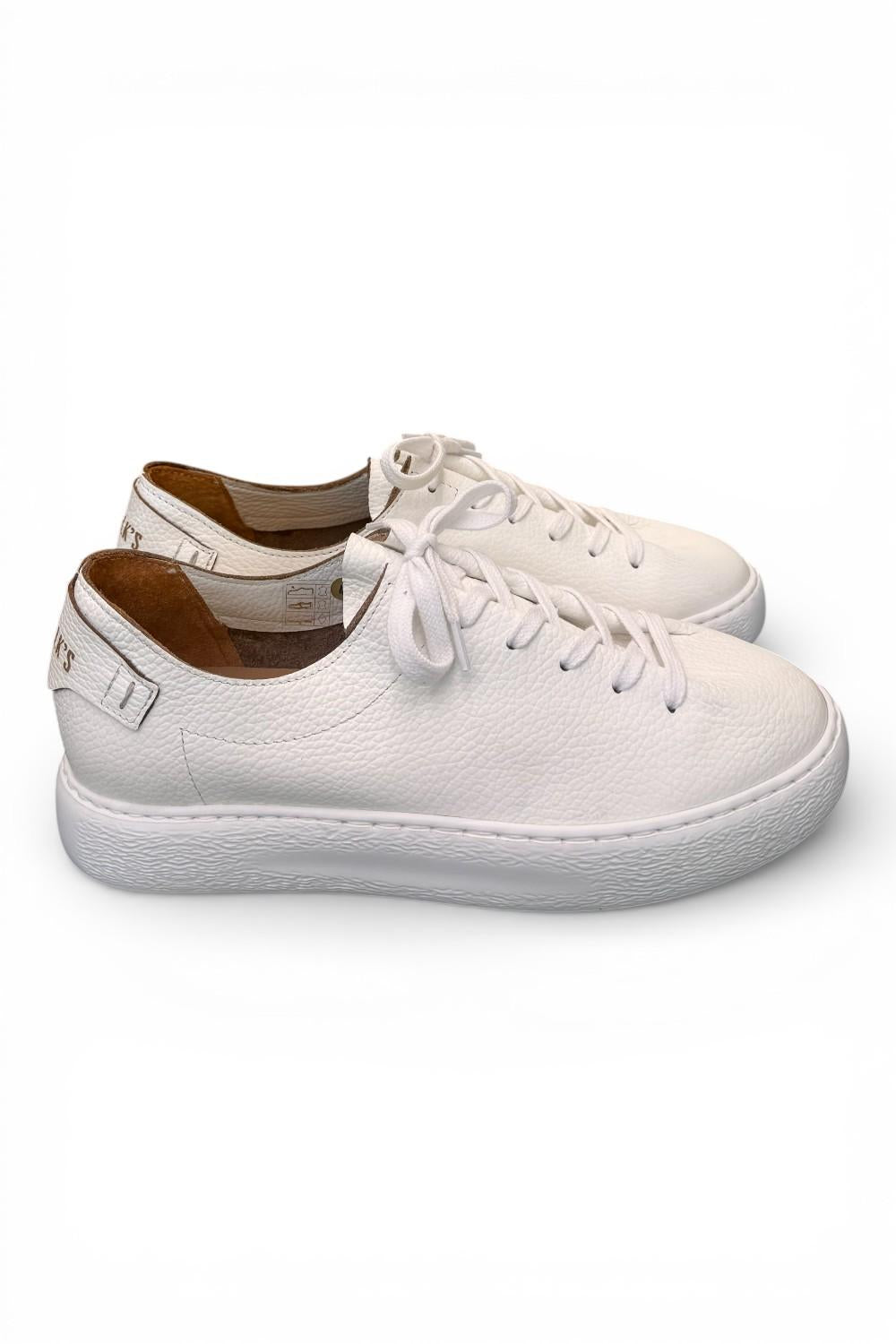 Sneaker pelle bianca taglio vivo Pawelks<BR/> <BR/> 