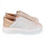 Sneaker Wembley Slip on Alexander Smith white rose 