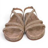 Sandalo strass bronzo Alma en Pena<BR/> 