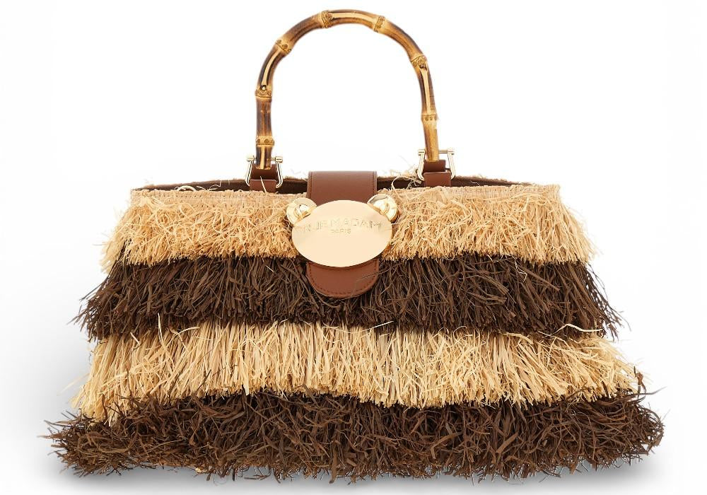 Shopping Riad Fringes beige marrone Rue Madam 