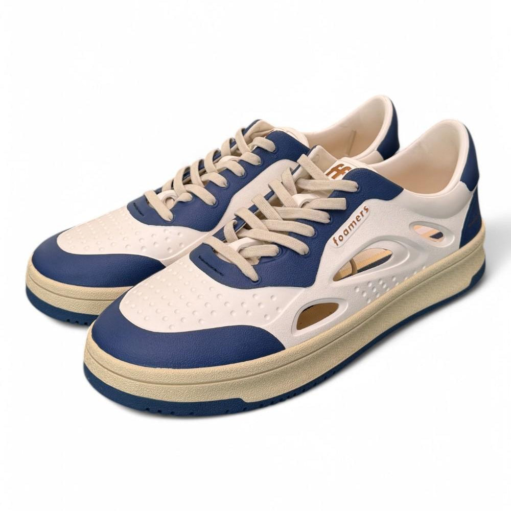 Sneaker Foamers Eva bianco blu 