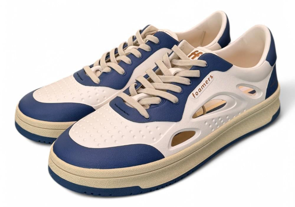 Sneaker Foamers Eva bianco blu 