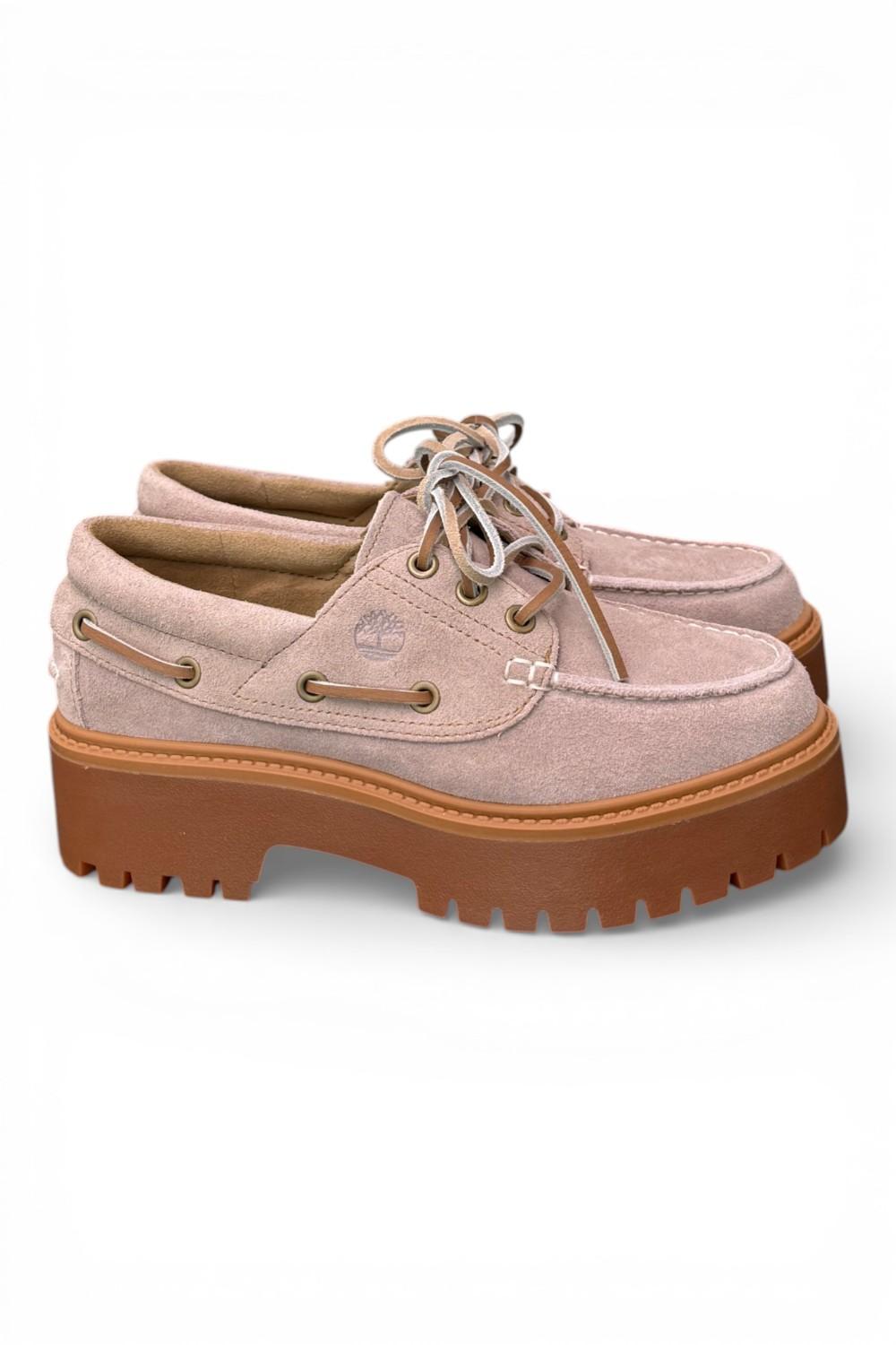 Allacciato Barca STONE STREET BOAT  light purple Timberland 