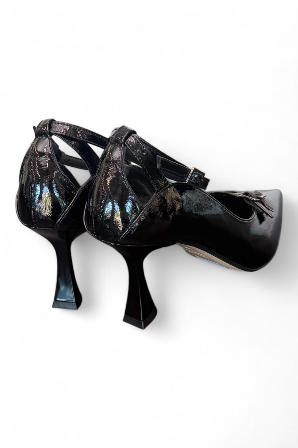Decolté vernice nera Isabelle Paris<BR/> 