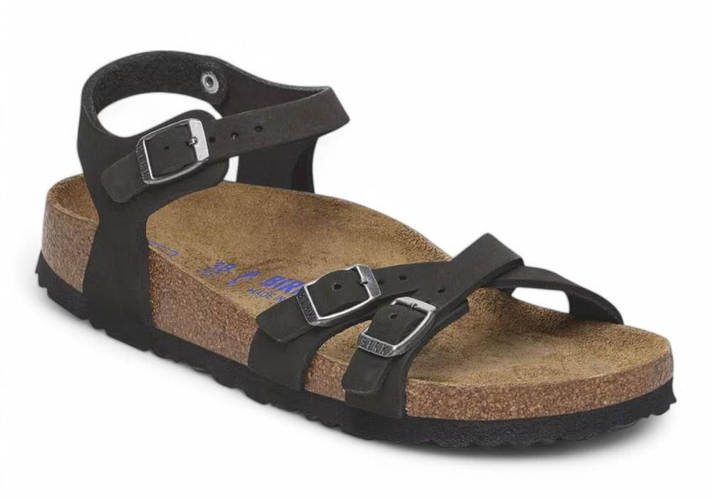 Sandalo Birkenstock Kumba nabuk black 1029526<BR/> 