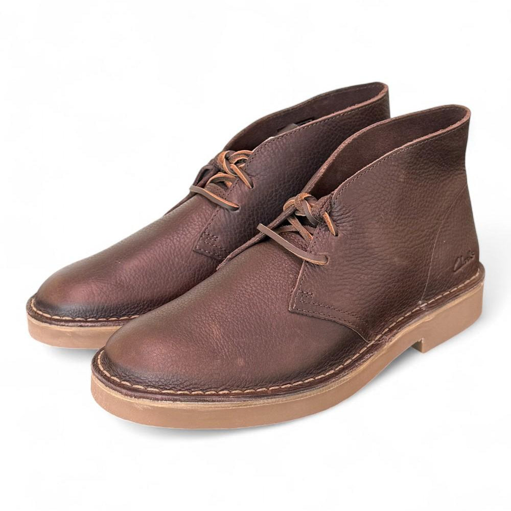 Desert Boot Evo pelle testa di moro Clarks 