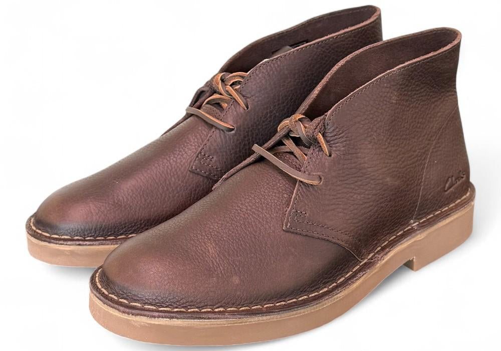 Desert Boot Evo pelle testa di moro Clarks 