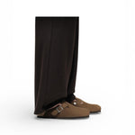 Sabot Boston Birkenstock Suede dark tea 1030861 