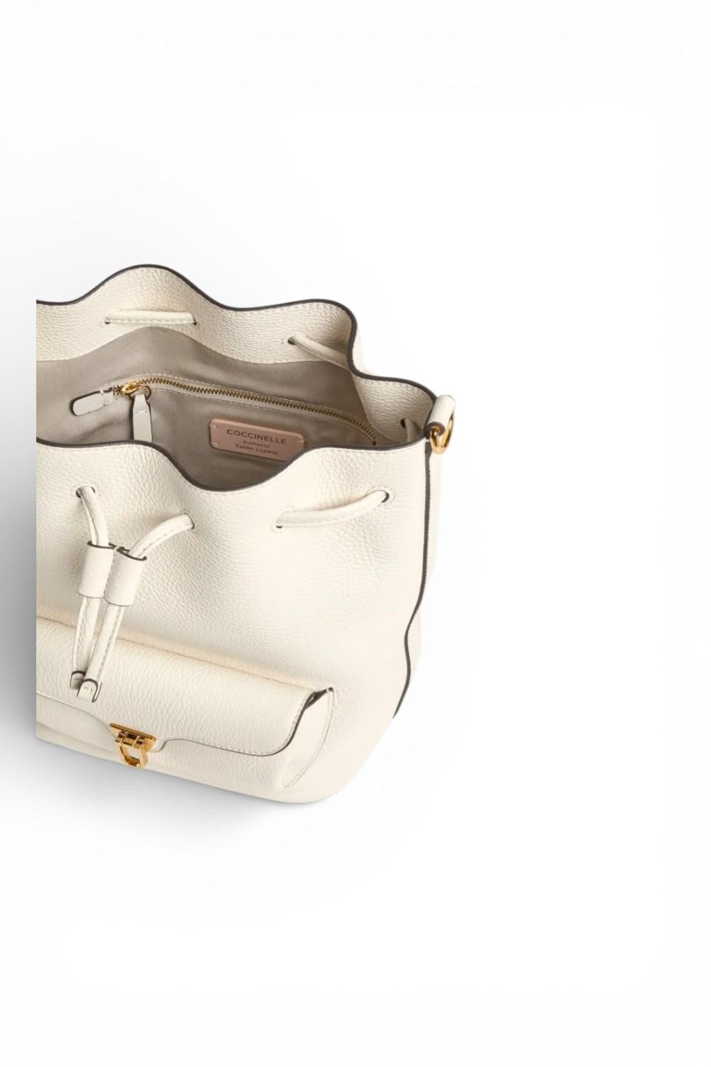 Borsa Beat Soft Coccinelle secchiello pearl 