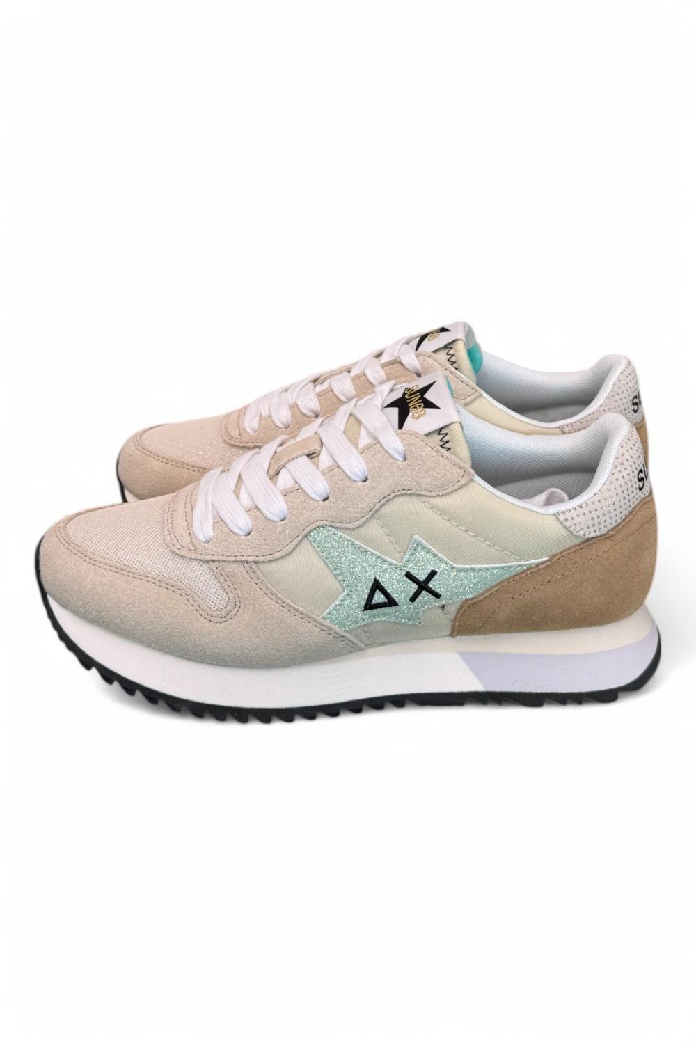 Sneaker donna SUN 68 STARGIRL beige 