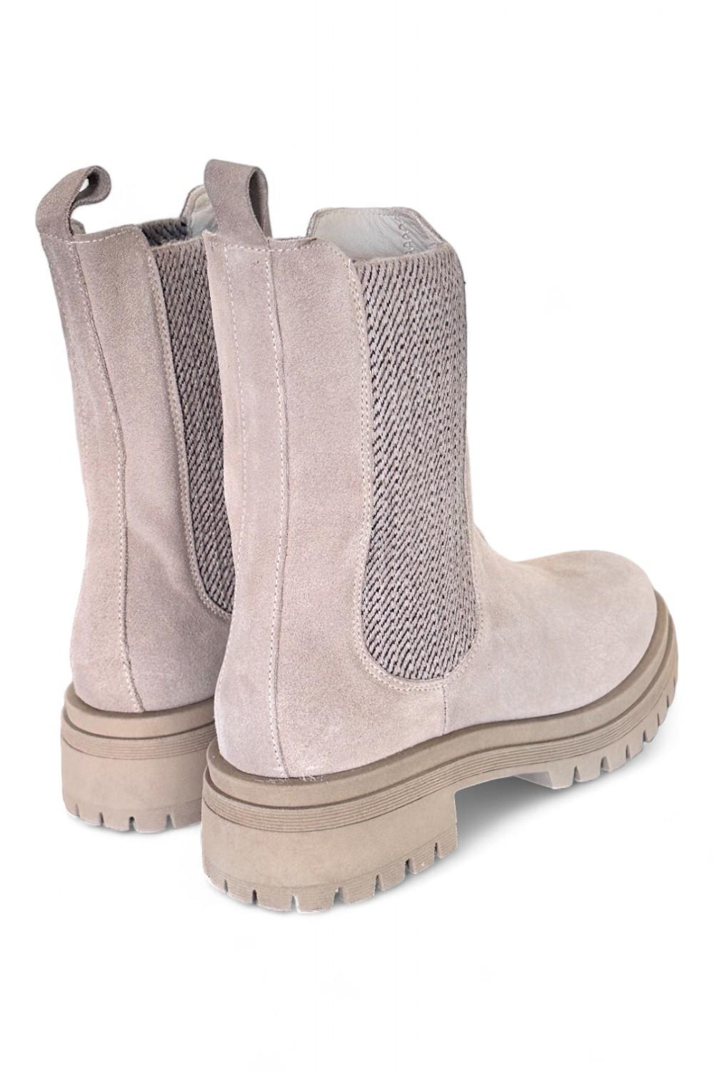 Beatles suede tortora Crown<BR/> 