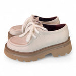 Scarpa allacciata ingegnere latte Lorenzo Mari 