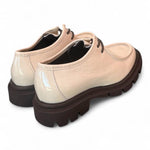 Scarpa allacciata ingegnere naplak latte Les Tulipes 
