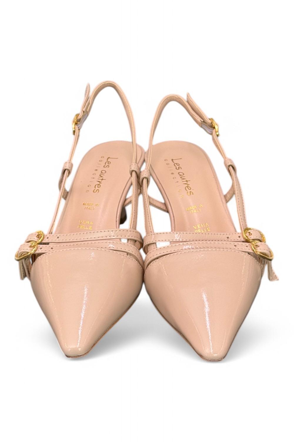 Slingback cinturini T50 sabbia Les Autres<BR/> 
